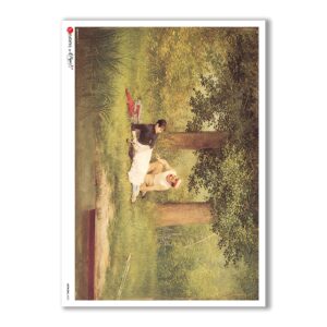 ARTWORK-0020. Carta di riso opere d'arte per decoupage.