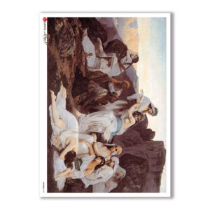 ARTWORK-0022. Carta di riso opere d'arte per decoupage.