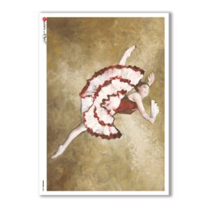 ARTWORK-0028. Carta di riso opere d'arte per decoupage.
