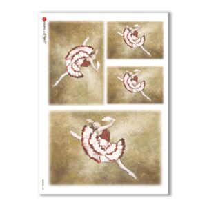 ARTWORK-0029. Carta di riso opere d'arte per decoupage.