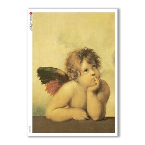 ARTWORK-0031. Carta di riso opere d'arte per decoupage.