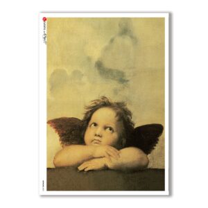 ARTWORK-0032. Carta di riso opere d'arte per decoupage.
