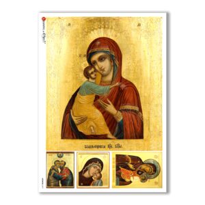 ARTWORK-0037. Carta di riso opere d'arte per decoupage.