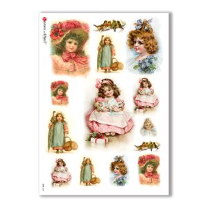 BABY-0047. Carta di riso bambini per decoupage.