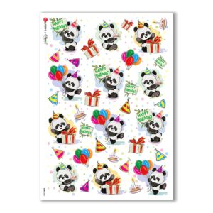 BABY-0050. Carta di riso bambini per decoupage.