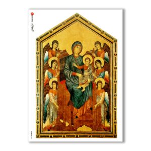 ARTWORK-0052. Carta di riso opere d'arte per decoupage.