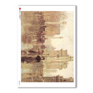 ARTWORK-0056. Carta di riso opere d'arte per decoupage.