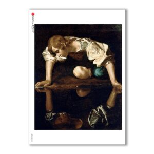 ARTWORK-0058. Carta di riso opere d'arte per decoupage.