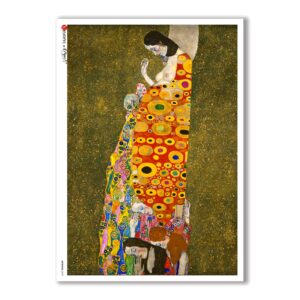 ARTWORK-0059. Carta di riso opere d'arte per decoupage.