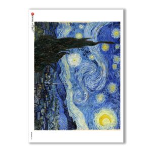 ARTWORK-0061. Carta di riso opere d'arte per decoupage.
