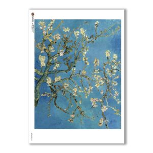 ARTWORK-0062. Carta di riso opere d'arte per decoupage.