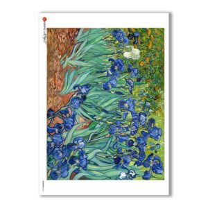 ARTWORK-0063. Carta di riso opere d'arte per decoupage.