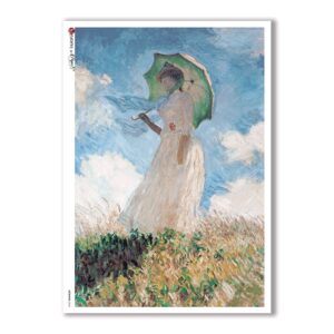 ARTWORK-0064. Carta di riso opere d'arte per decoupage.