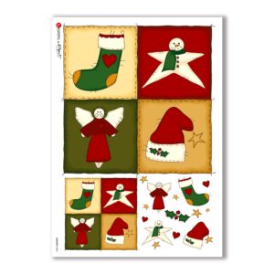 COUNTRY-0002. Carta di riso country per decoupage.