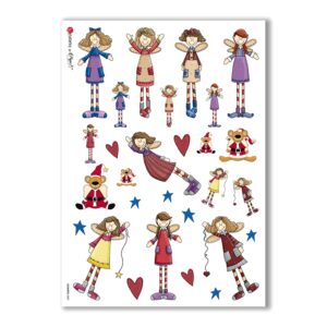 COUNTRY-0007. Carta di riso country per decoupage.