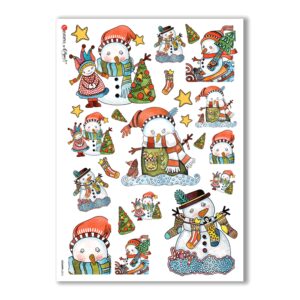 COUNTRY-0010. Carta di riso country per decoupage.