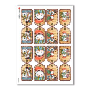 COUNTRY-0011. Carta di riso country per decoupage.