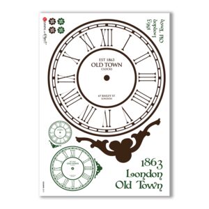 COUNTRY-0013. Carta di riso country per decoupage.