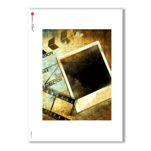 ALBUM-L-0013. Carta di riso album per decoupage.