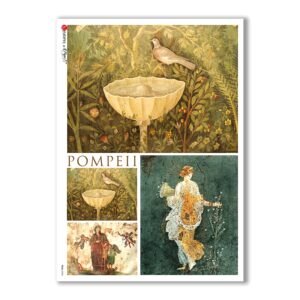 FOLK-0058. Carta di riso etniche per decoupage.