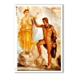 FOLK-0059. Carta di riso etniche per decoupage.