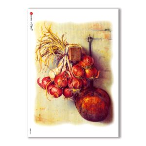 FOOD-0001. Carta di riso cucina per decoupage.