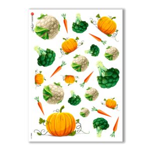 FOOD-0010. Carta di riso cucina per decoupage.