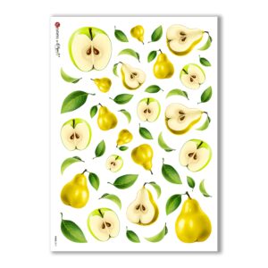 FOOD-0011. Carta di riso cucina per decoupage.