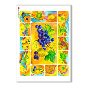 FOOD-0014. Carta di riso cucina per decoupage.