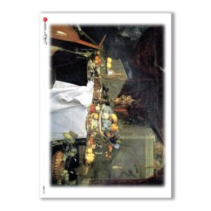 FOOD-0022. Carta di riso cucina per decoupage.