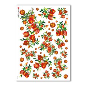 FOOD-0032. Carta di riso cucina per decoupage.
