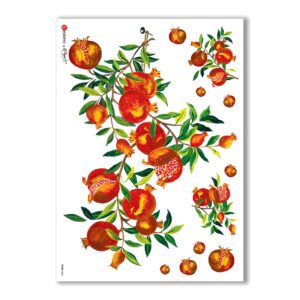 FOOD-0034. Carta di riso cucina per decoupage.