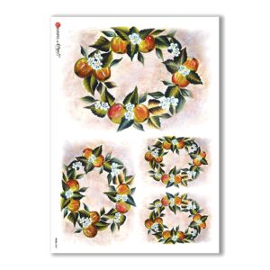 FOOD-0037. Carta di riso cucina per decoupage.