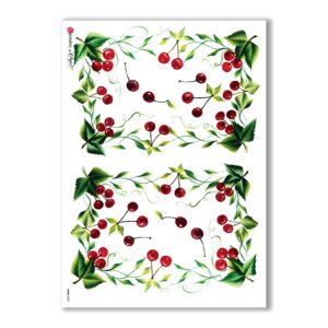 FOOD-0039. Carta di riso cucina per decoupage.