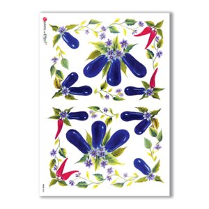 FOOD-0044. Carta di riso cucina per decoupage.