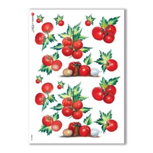 FOOD-0045. Carta di riso cucina per decoupage.