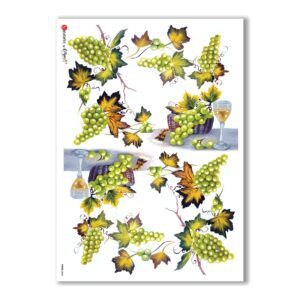 FOOD-0046. Carta di riso cucina per decoupage.