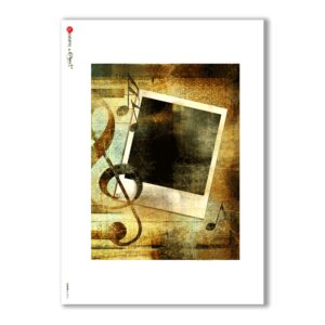 ALBUM-L-0014. Carta di riso album per decoupage.