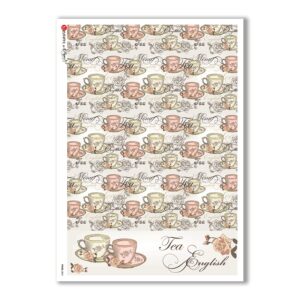 FOOD-0061. Carta di riso cucina per decoupage.