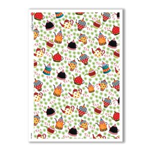 FOOD-0062. Carta di riso cucina per decoupage.