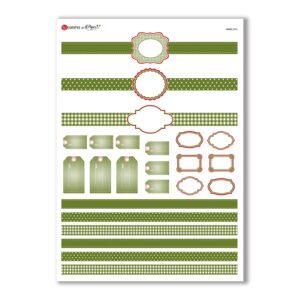 FOOD-0075. Carta di riso cucina per decoupage.