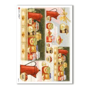 FOOD-0079. Carta di riso cucina per decoupage.