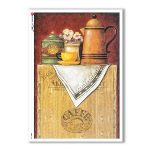 FOOD-0082. Carta di riso cucina per decoupage.