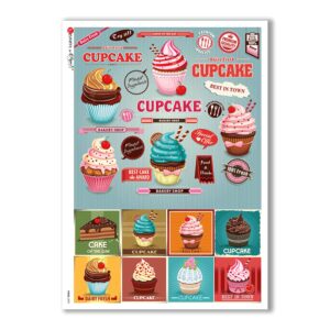 FOOD-0092. Carta di riso cucina per decoupage.
