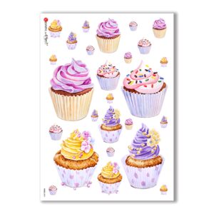 FOOD-0095. Carta di riso cucina per decoupage.