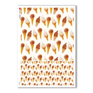 FOOD-0096. Carta di riso cucina per decoupage.