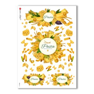 FOOD-0101. Carta di riso cucina per decoupage.