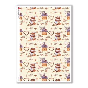 FOOD-0103. Carta di riso cucina per decoupage.