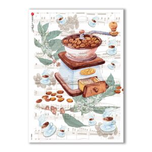 FOOD-0104. Carta di riso cucina per decoupage.