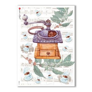 FOOD-0105. Carta di riso cucina per decoupage.